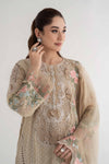 3 Piece Embroidered Broshia Suit | DS-2410-A