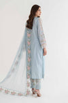 3 Piece Embroidered Broshia Suit | DS-2410-B