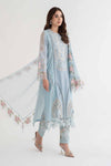 3 Piece Embroidered Broshia Suit | DS-2410-B