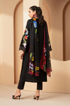 3 Piece Embroidered Jacquard Lawn Suit