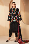 3 Piece Embroidered Jacquard Lawn Suit