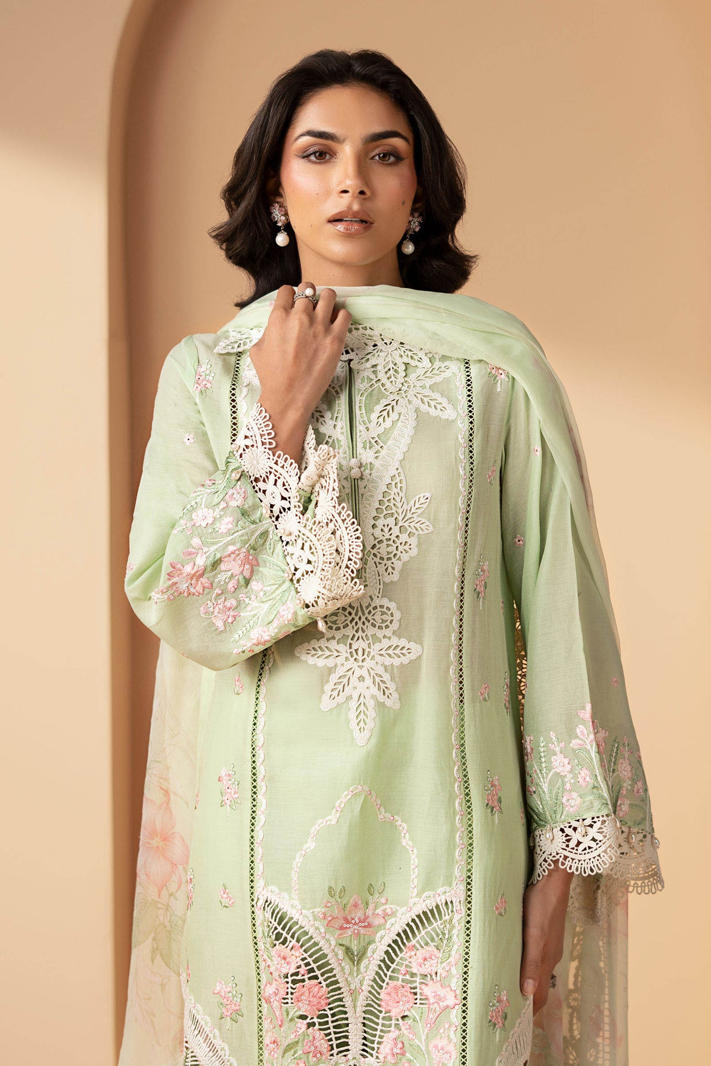 3 Piece Embroidered Lawn Suit