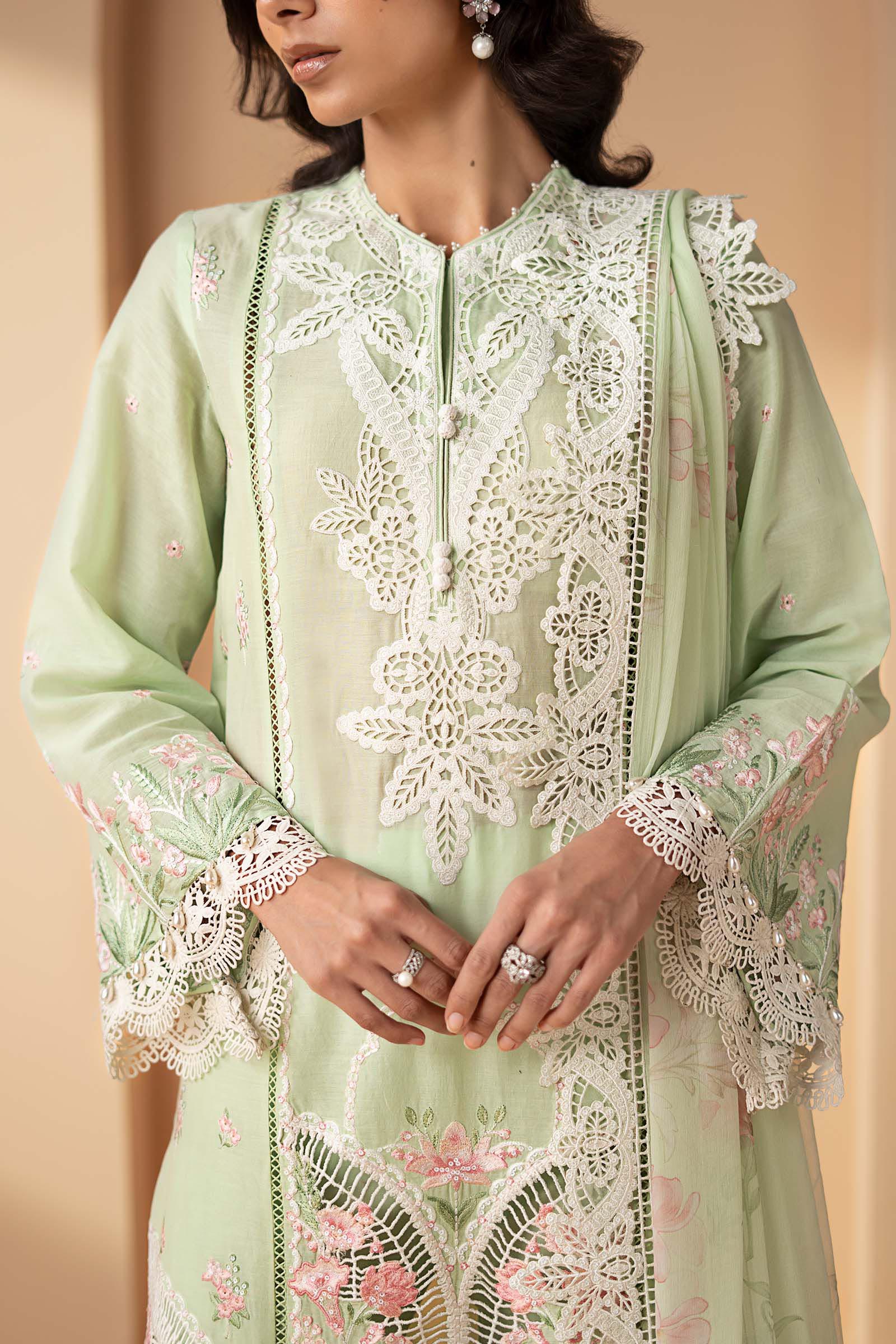 3 Piece Embroidered Lawn Suit