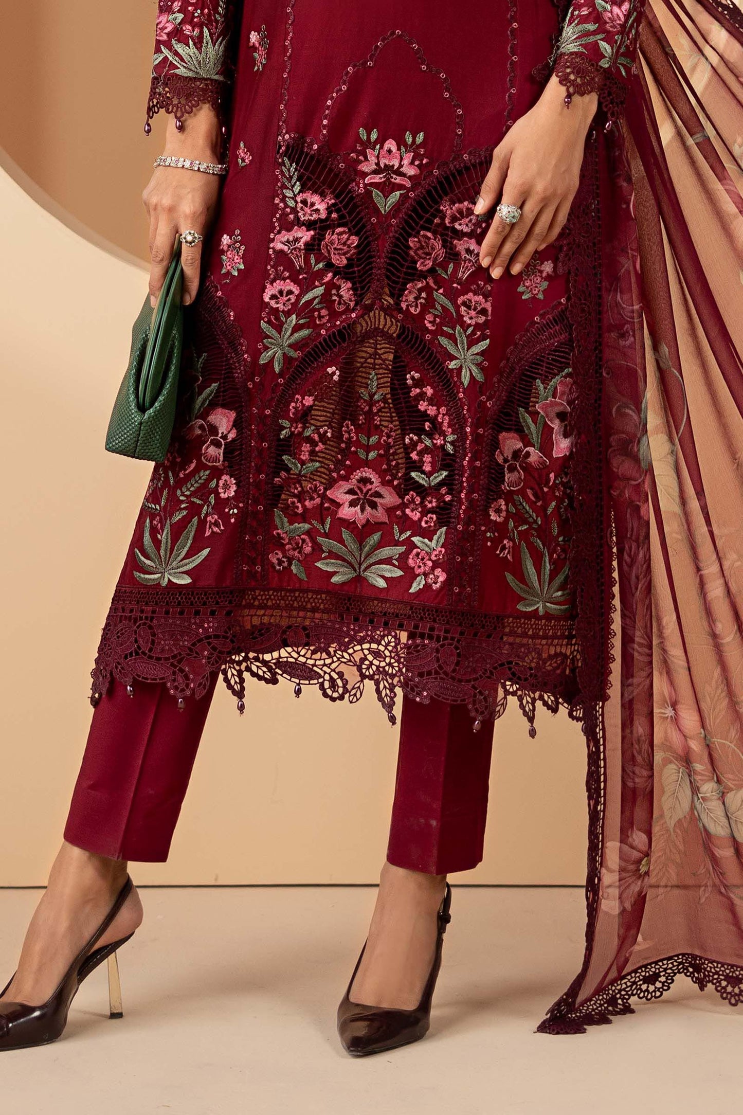 3 Piece Embroidered Lawn Suit