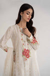 3 Piece Embroidered Lawn Suit | DS-2412-A