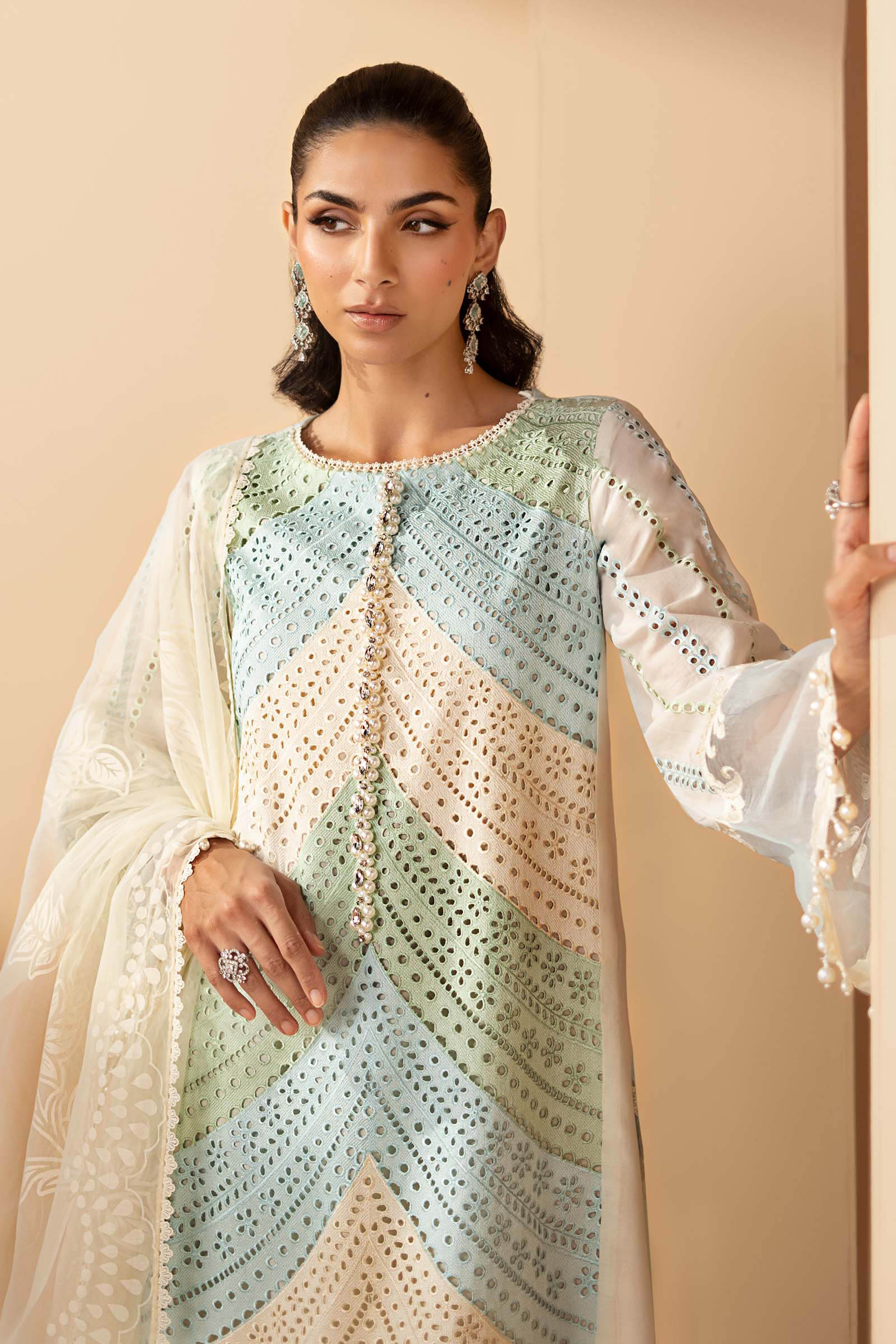3 Piece Embroidered Lawn Suit