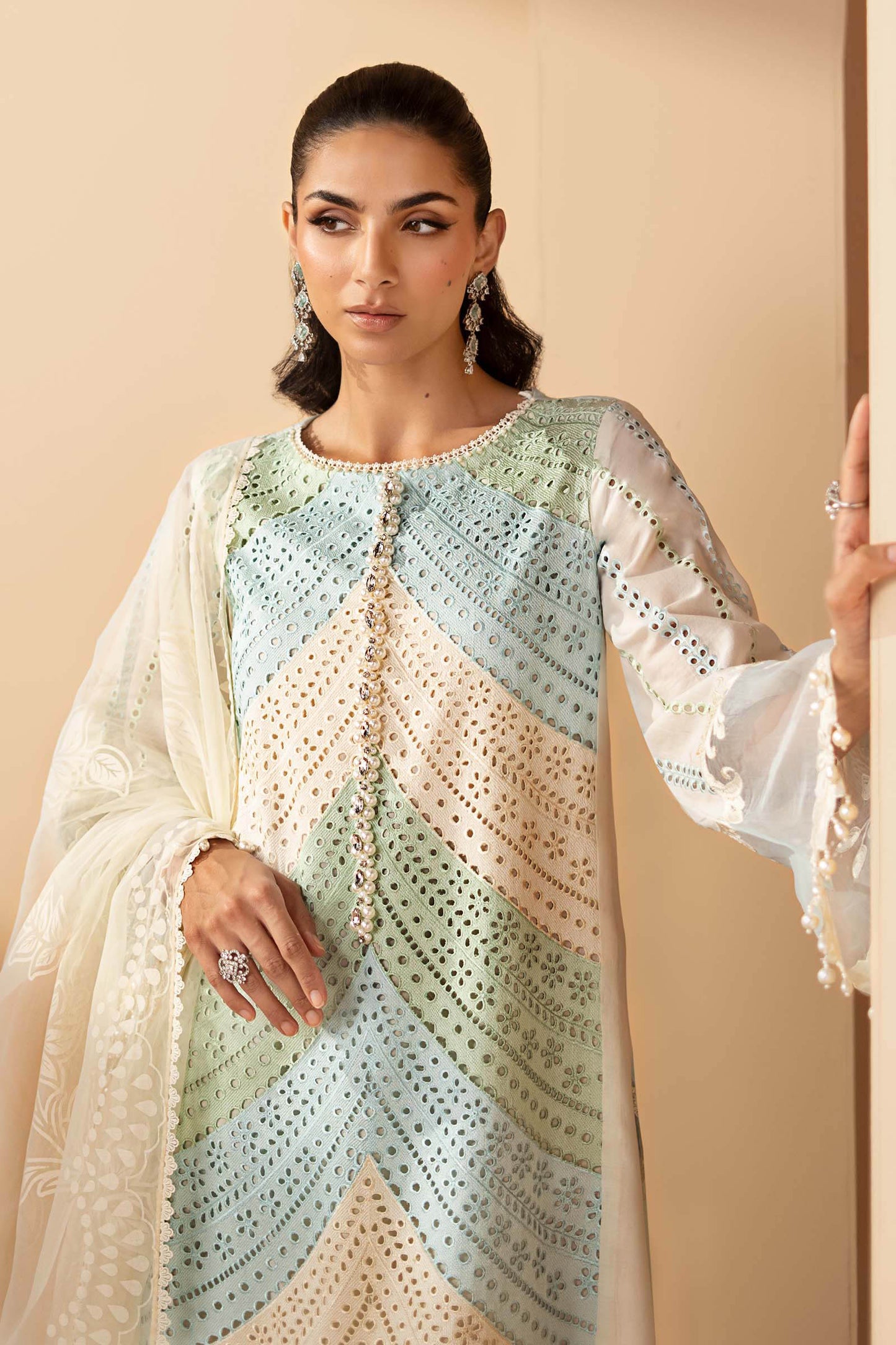 3 Piece Embroidered Lawn Suit