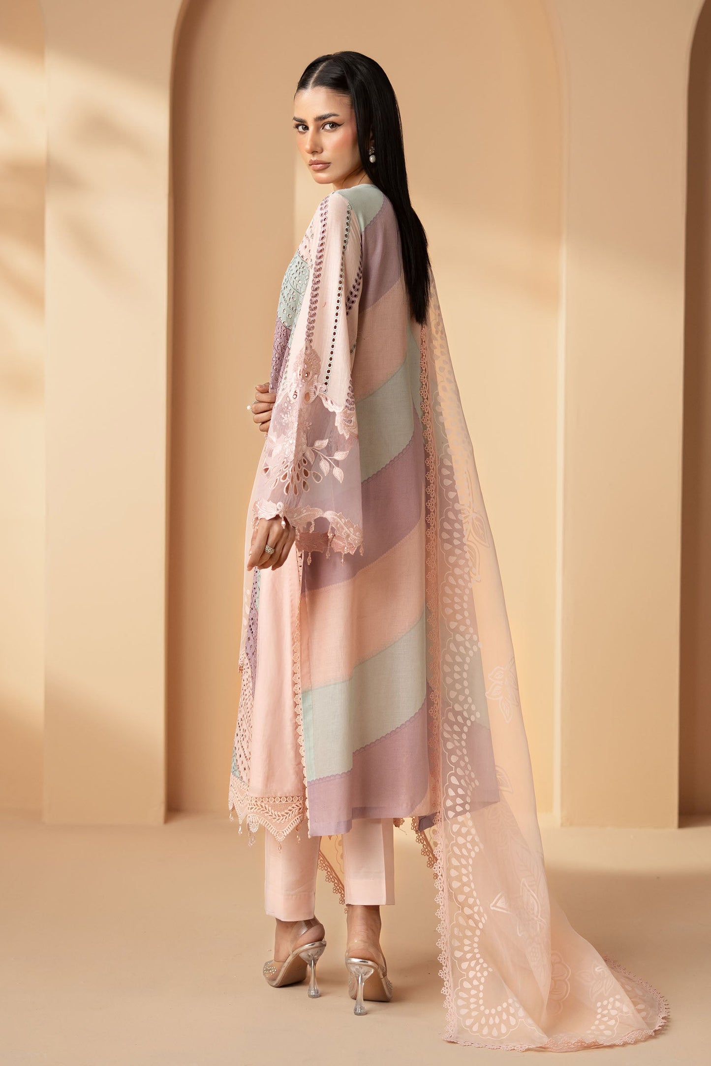 3 Piece Embroidered Lawn Suit