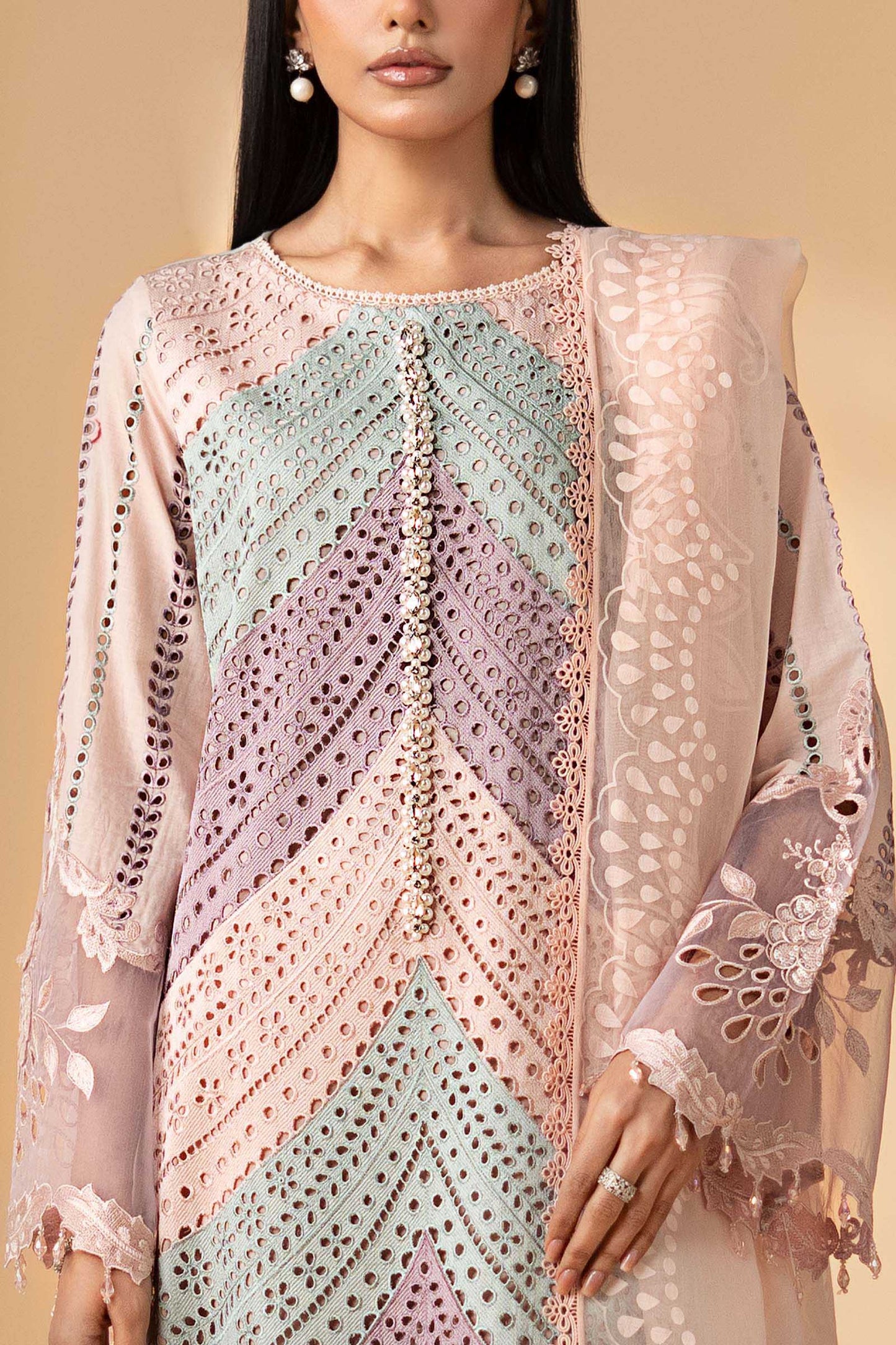 3 Piece Embroidered Lawn Suit