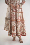 3 Piece Printed Lawn Suit | DS-2413-A
