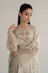 3 Piece Embroidered Dobby Lawn Suit | DS-2414-B