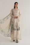 3 Piece Embroidered Dobby Lawn Suit | DS-2414-B