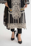 3 Piece Embroidered Lawn Suit | DS-2415-B