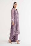 3 Piece Embroidered Organza Suit | DS-2401-A