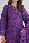 3 Piece Embroidered Lawn Suit | DS-2402-B