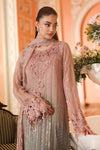 3 Piece Unstitched Embroidered Chiffon Suit