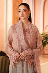 3 Piece Unstitched Embroidered Chiffon Suit