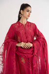 3 Piece Embroidered Lawn Suit | DS-2404-A