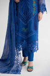 3 Piece Embroidered Lawn Suit | DS-2404-B