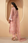3 Piece Embroidered Organza Suit