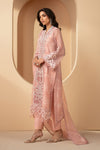 3 Piece Embroidered Organza Suit