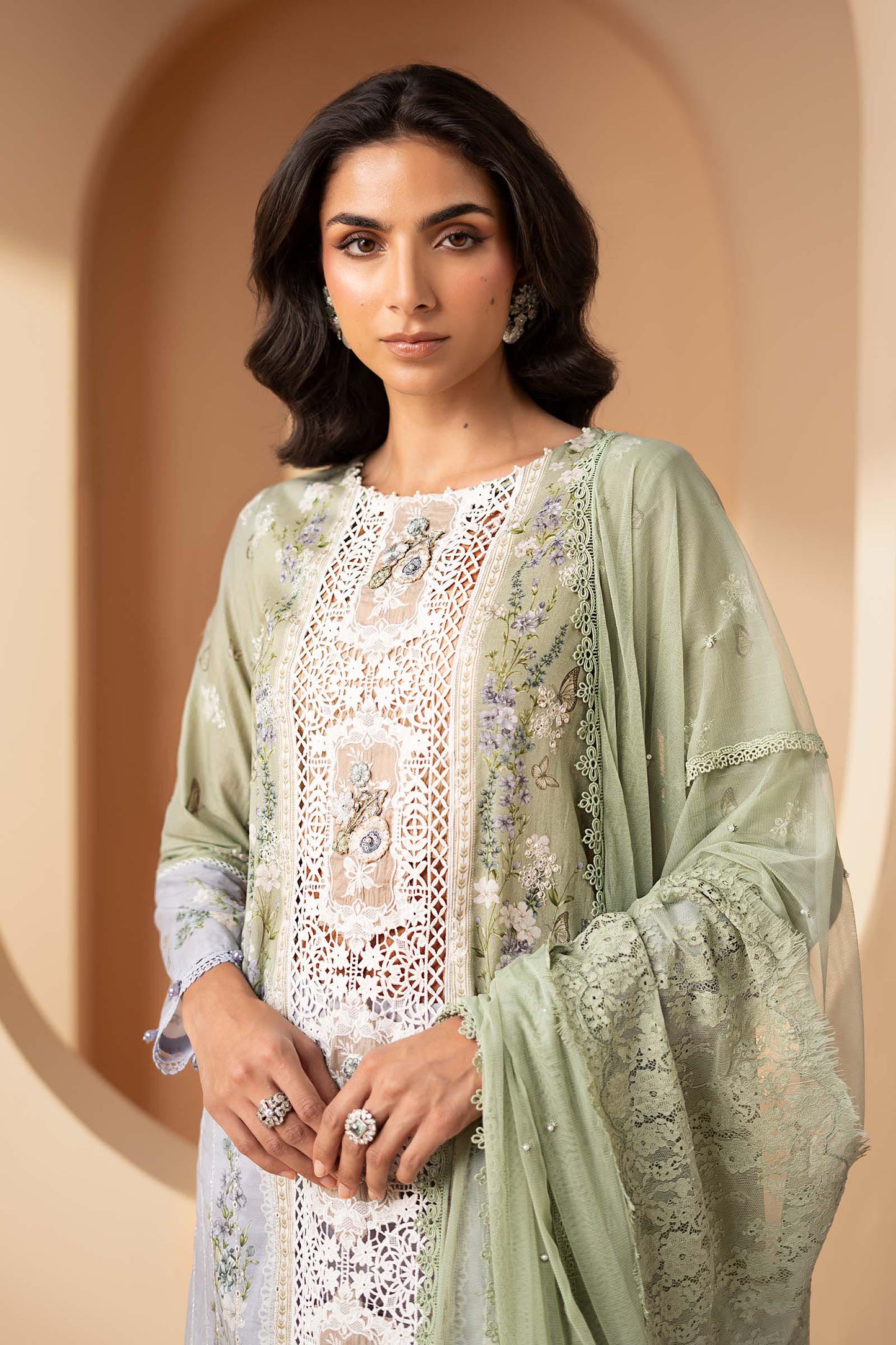3 Piece Embroidered Lawn Suit