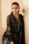 3 Piece Embroidered Net Suit