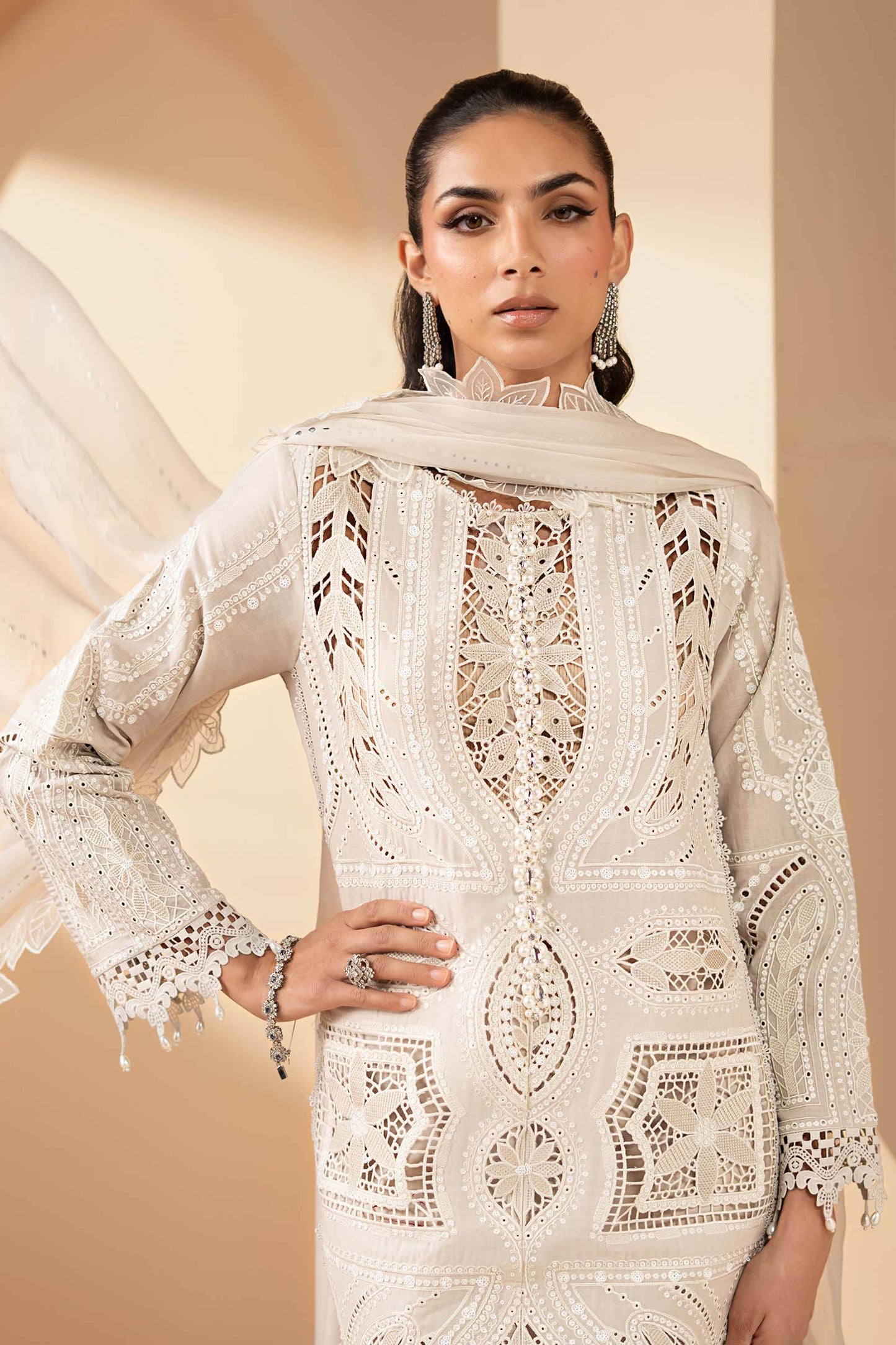 3 Piece Embroidered Lawn Suit