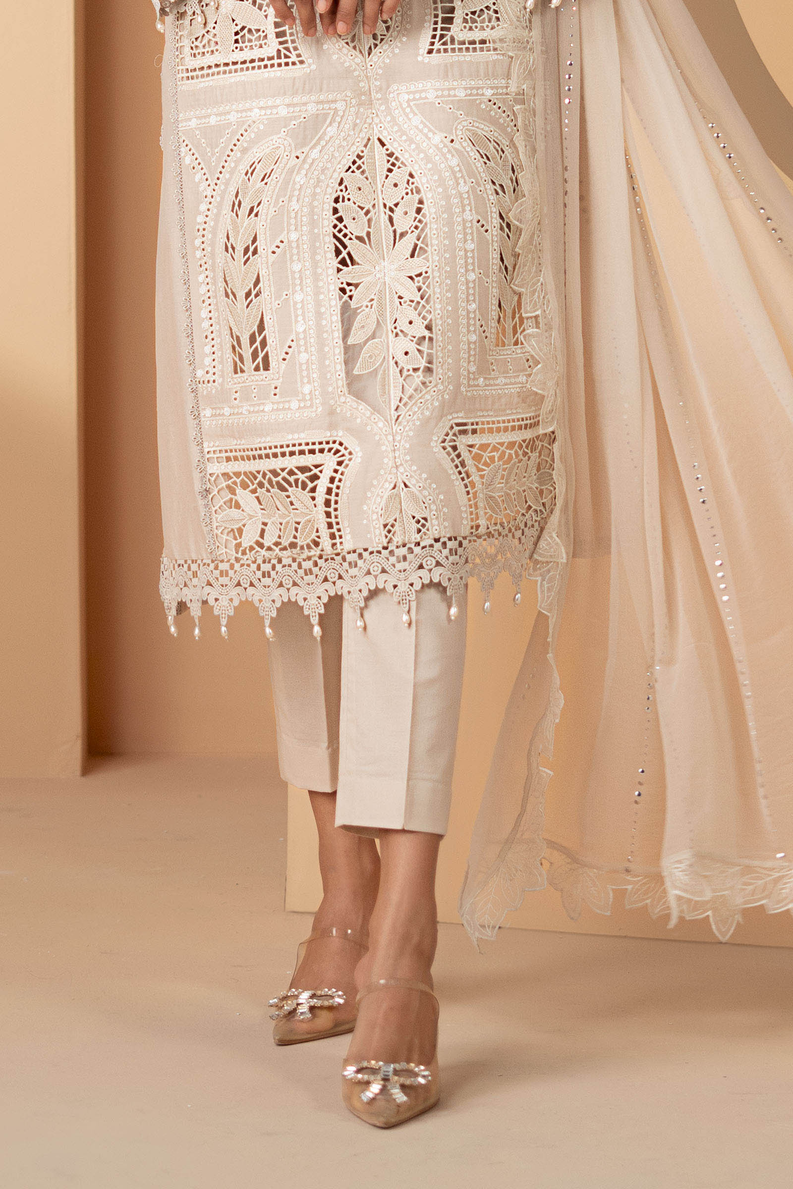 3 Piece Embroidered Lawn Suit