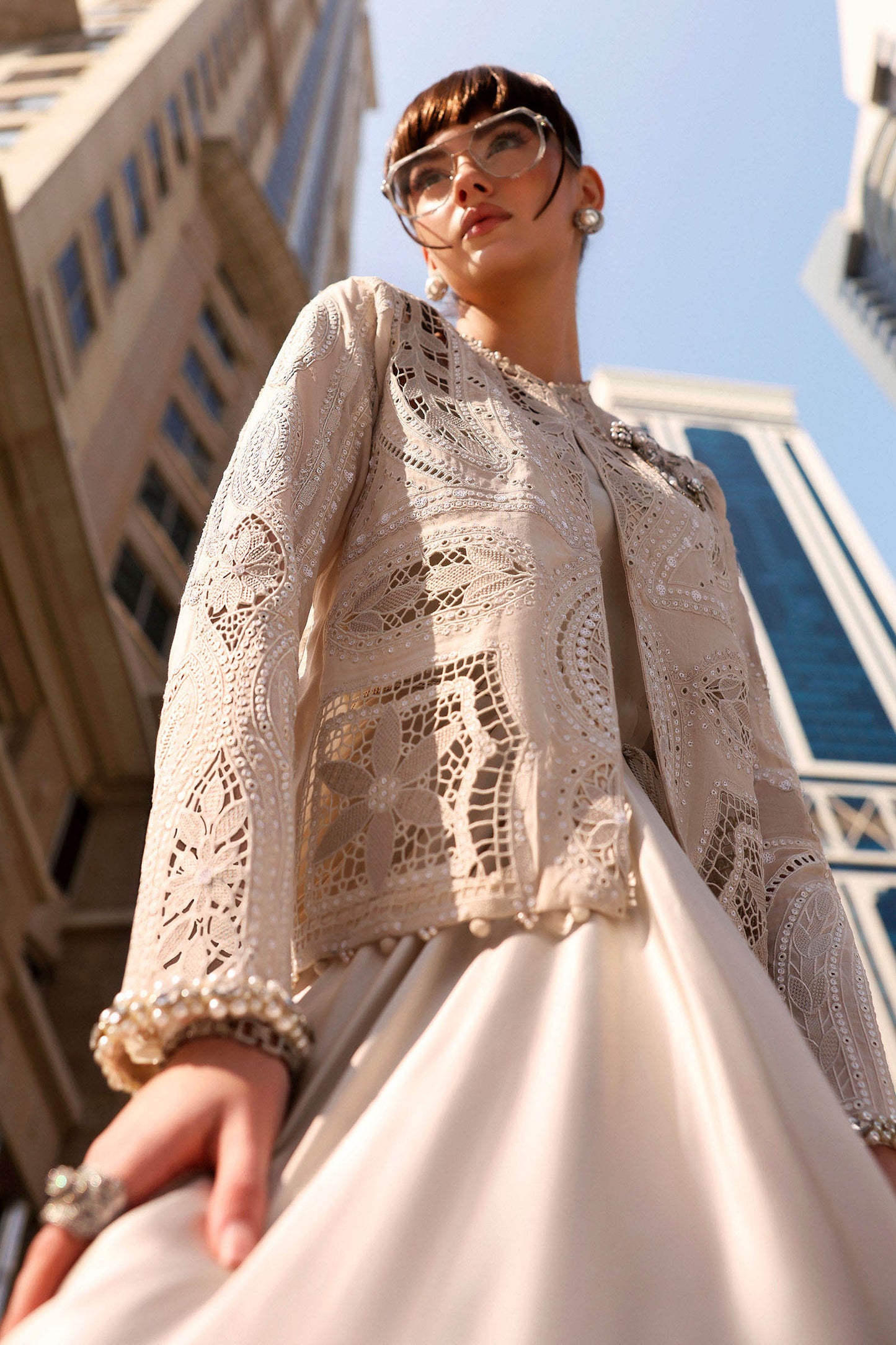 3 Piece Unstitched Embroidered Lawn Suit