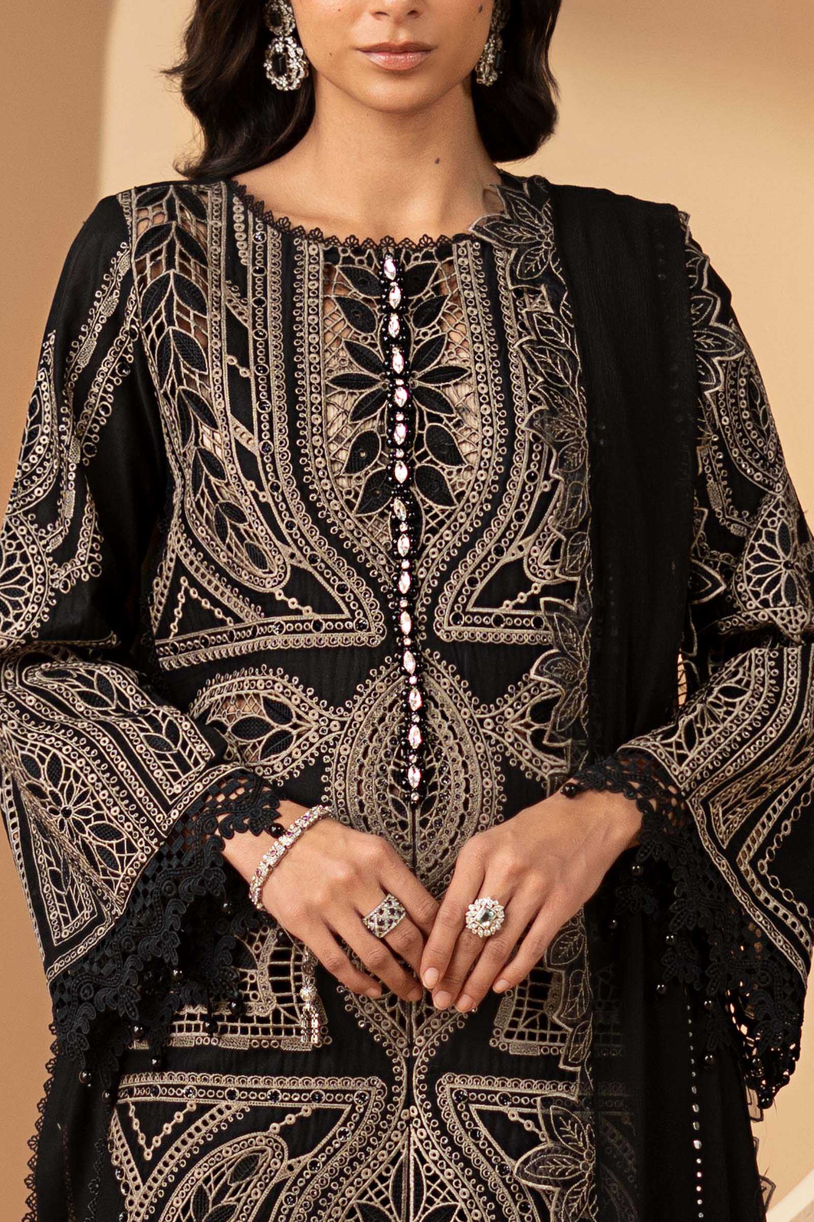 3 Piece Embroidered Lawn Suit