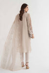3 Piece Embroidered Dobby Lawn Suit | DS-2409-A