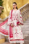 3 Piece Unstitched Embroidered Jacquard Lawn Suit