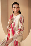 3 Piece Embroidered Jacquard Lawn Suit