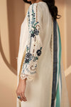 3 Piece Embroidered Jacquard Lawn Suit