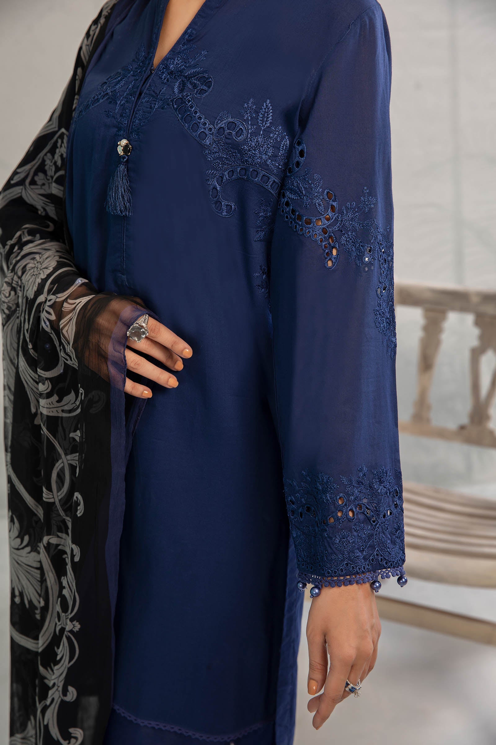 3 Piece Embroidered Lawn Suit