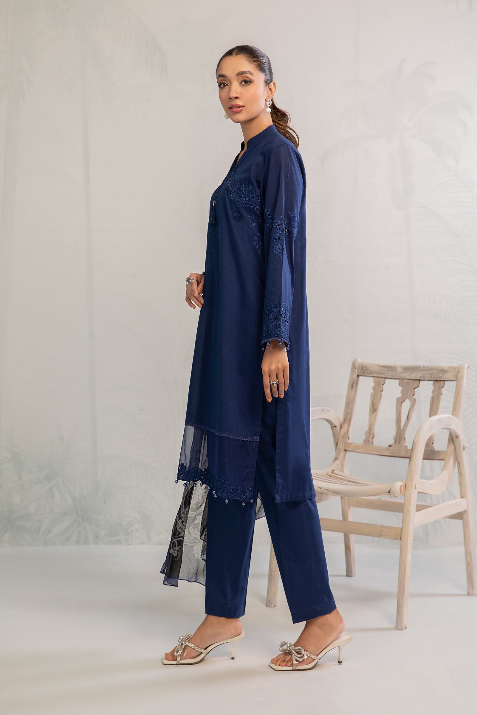 3 Piece Embroidered Lawn Suit