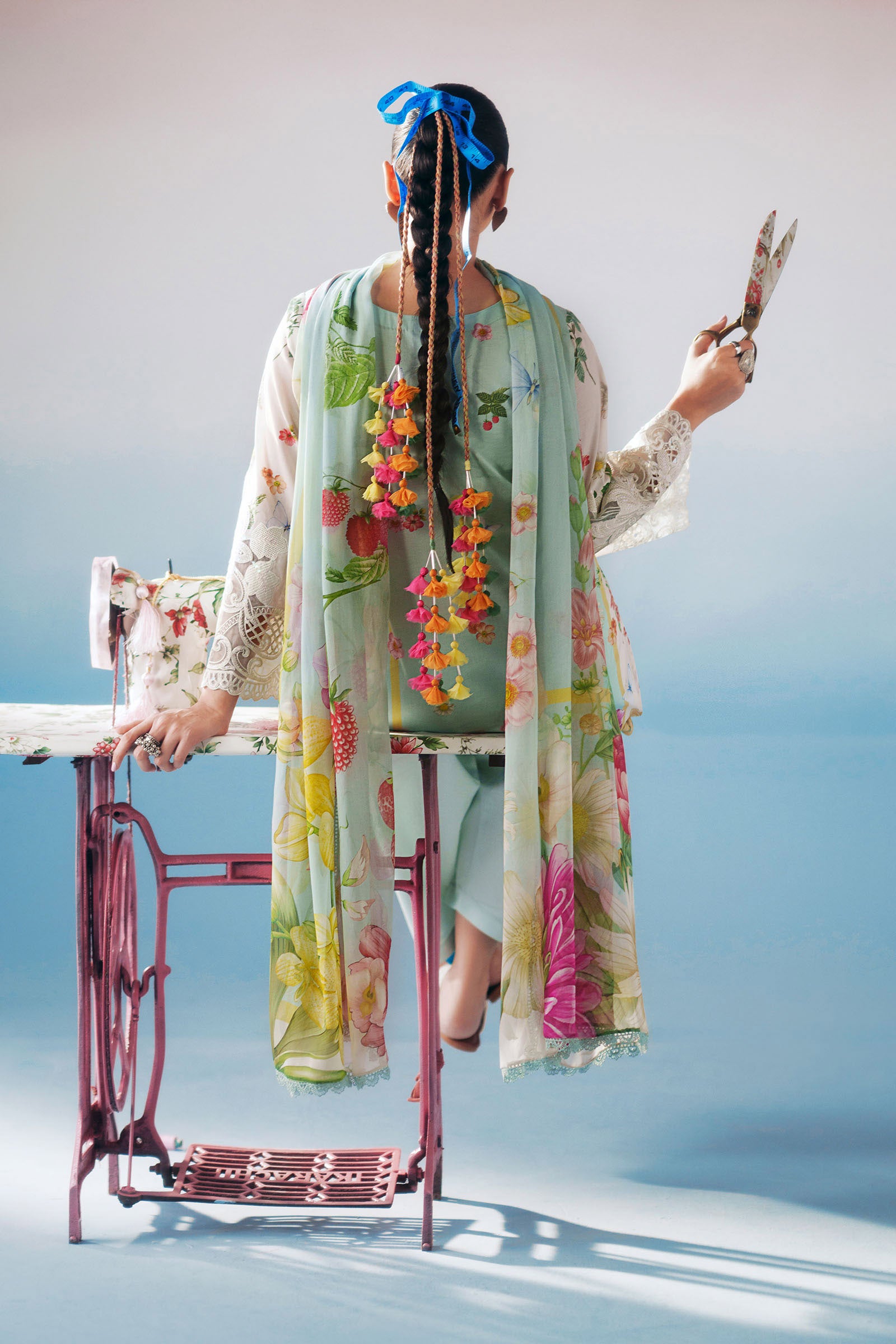 3 Piece Embroidered Lawn Suit