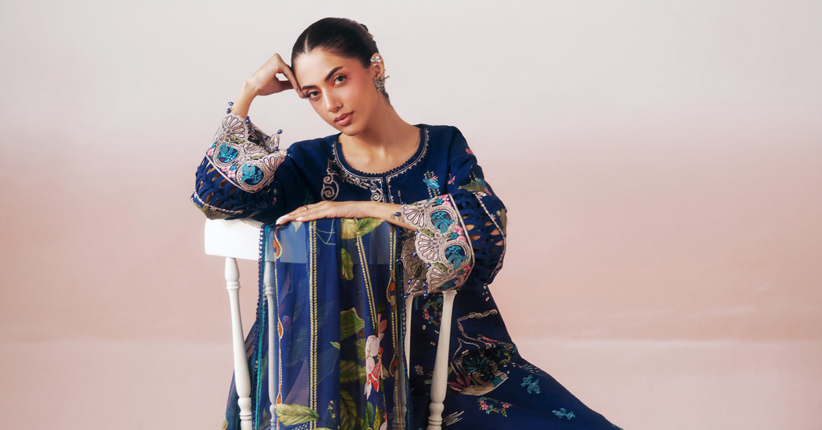 3 Piece Embroidered Lawn Suit