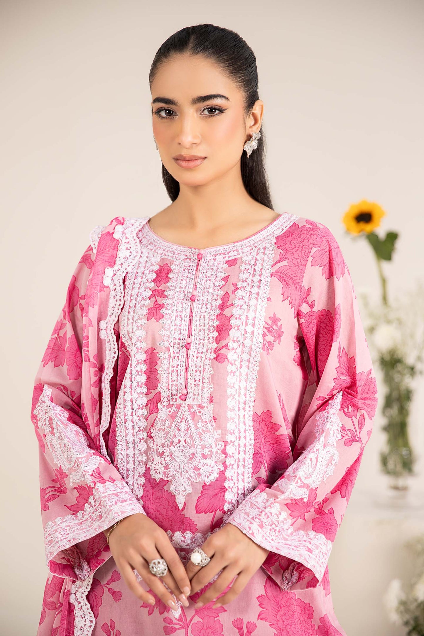 3 Piece Printed Lawn Suit