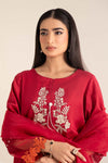 3 Piece Embroidered Self Jacquard Lawn Suit