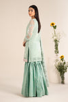 3 Piece Embroidered Cotton Silk Suit