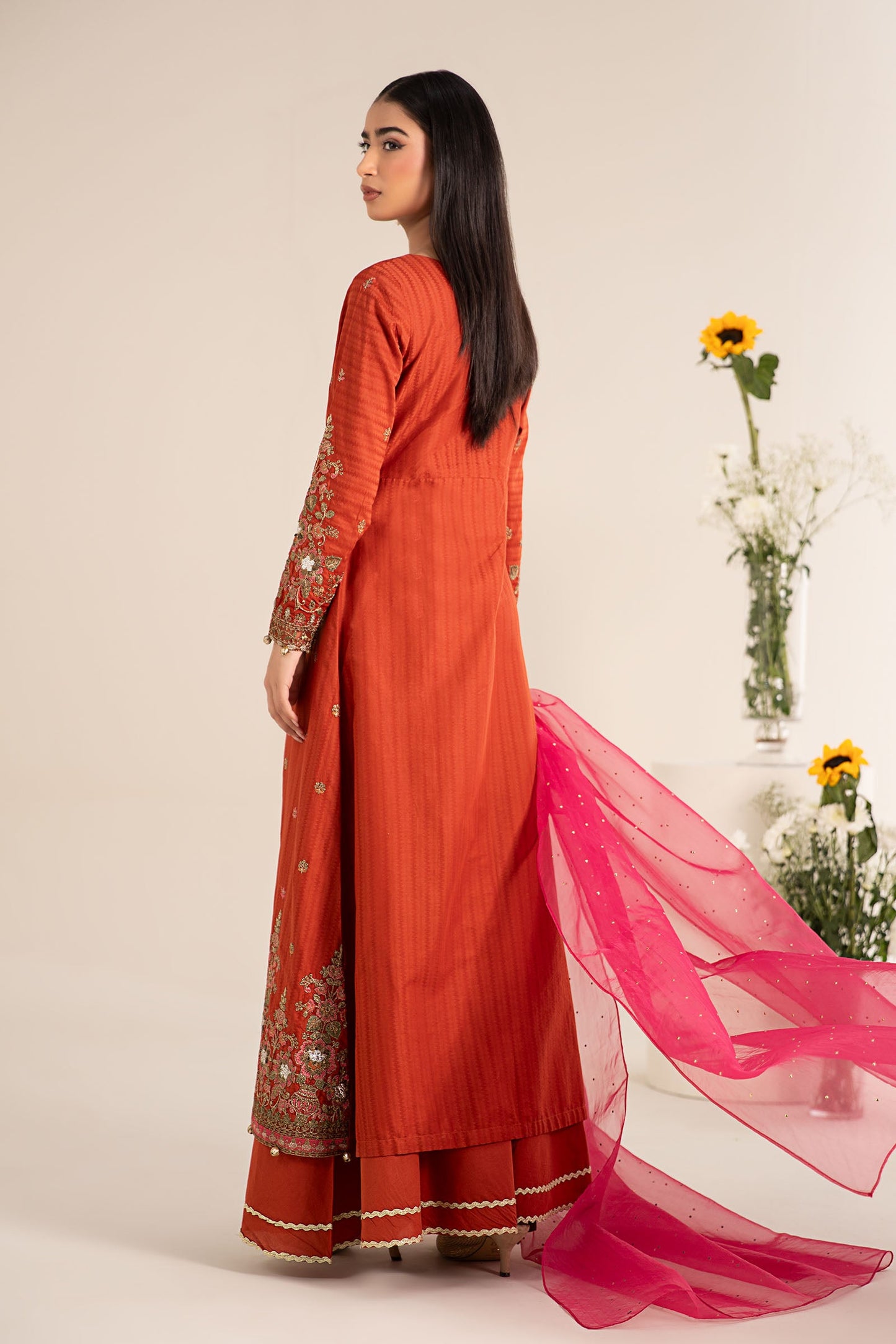 3 Piece Embroidered Lawn Suit