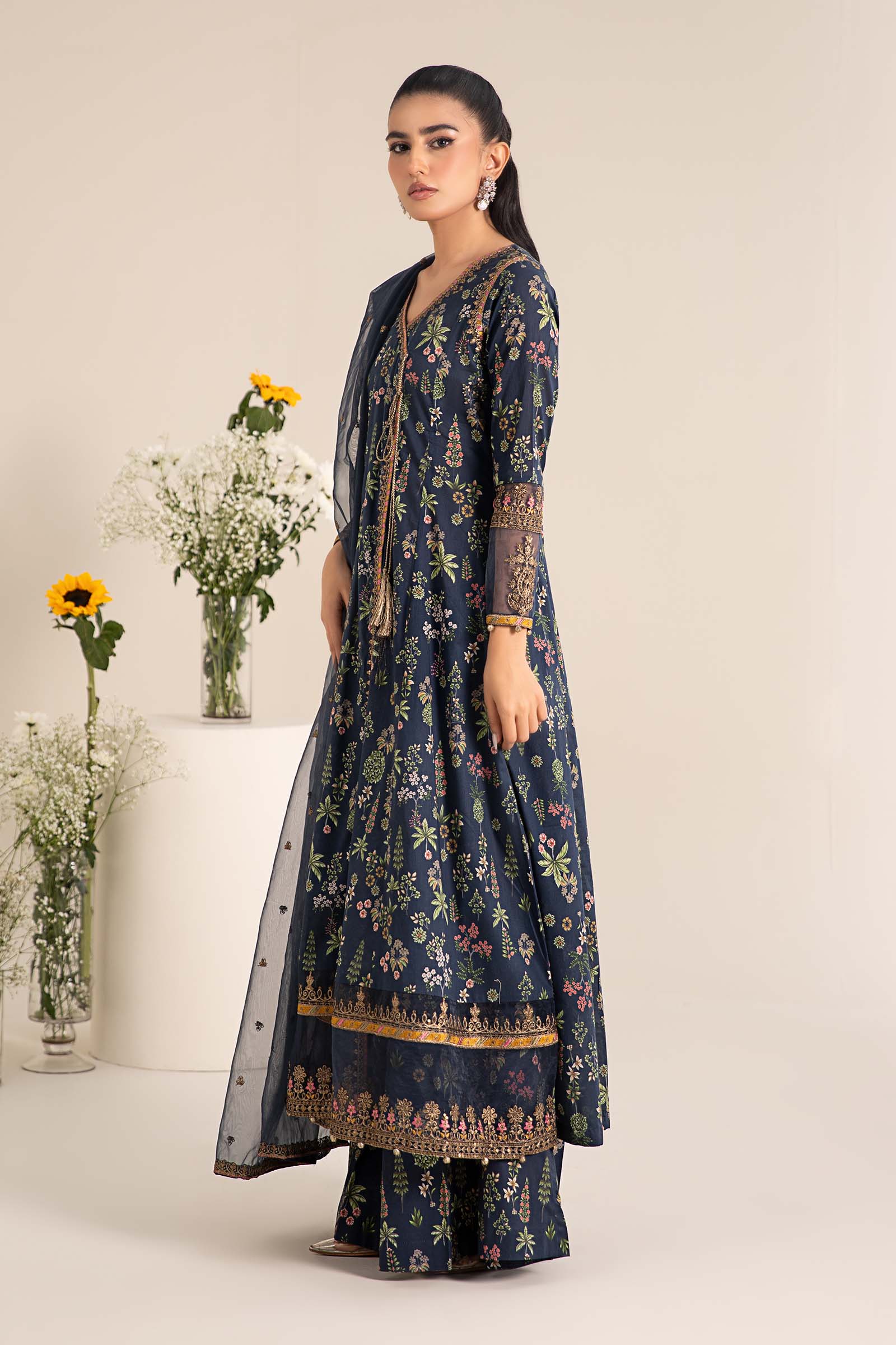 3 Piece Printed Lawn Suit