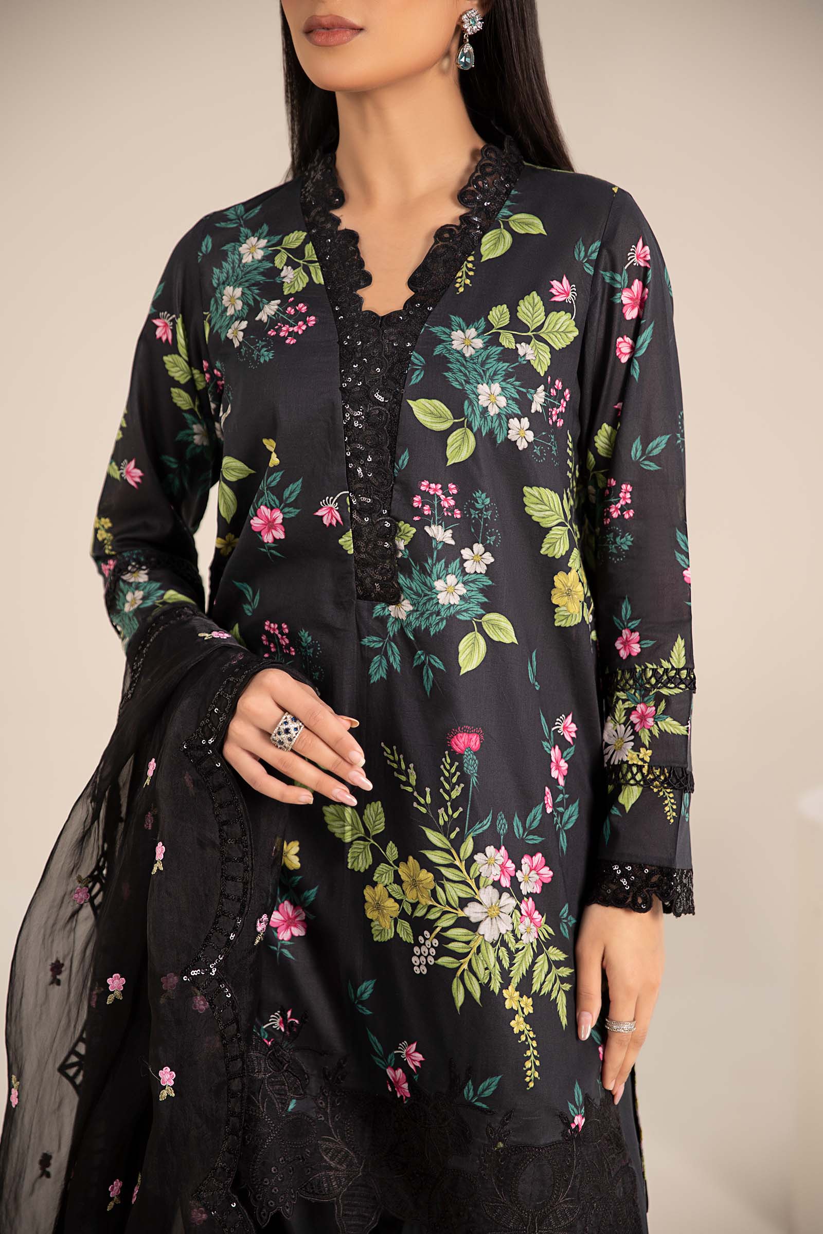 3 Piece Printed Lawn Suit