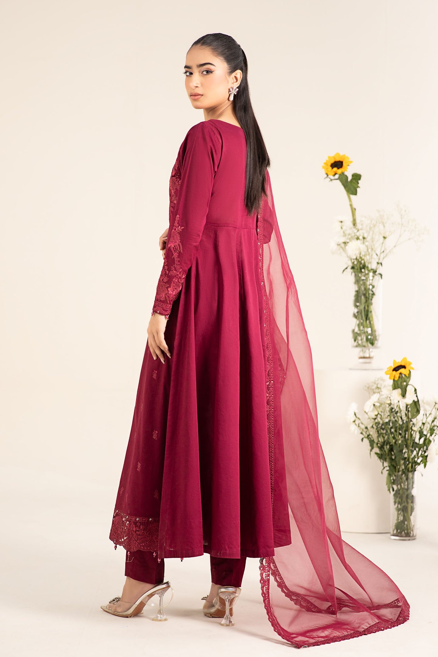 3 Piece Embroidered Lawn Suit