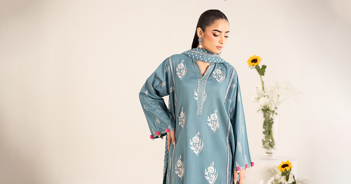 3 Piece Printed Lawn Suit