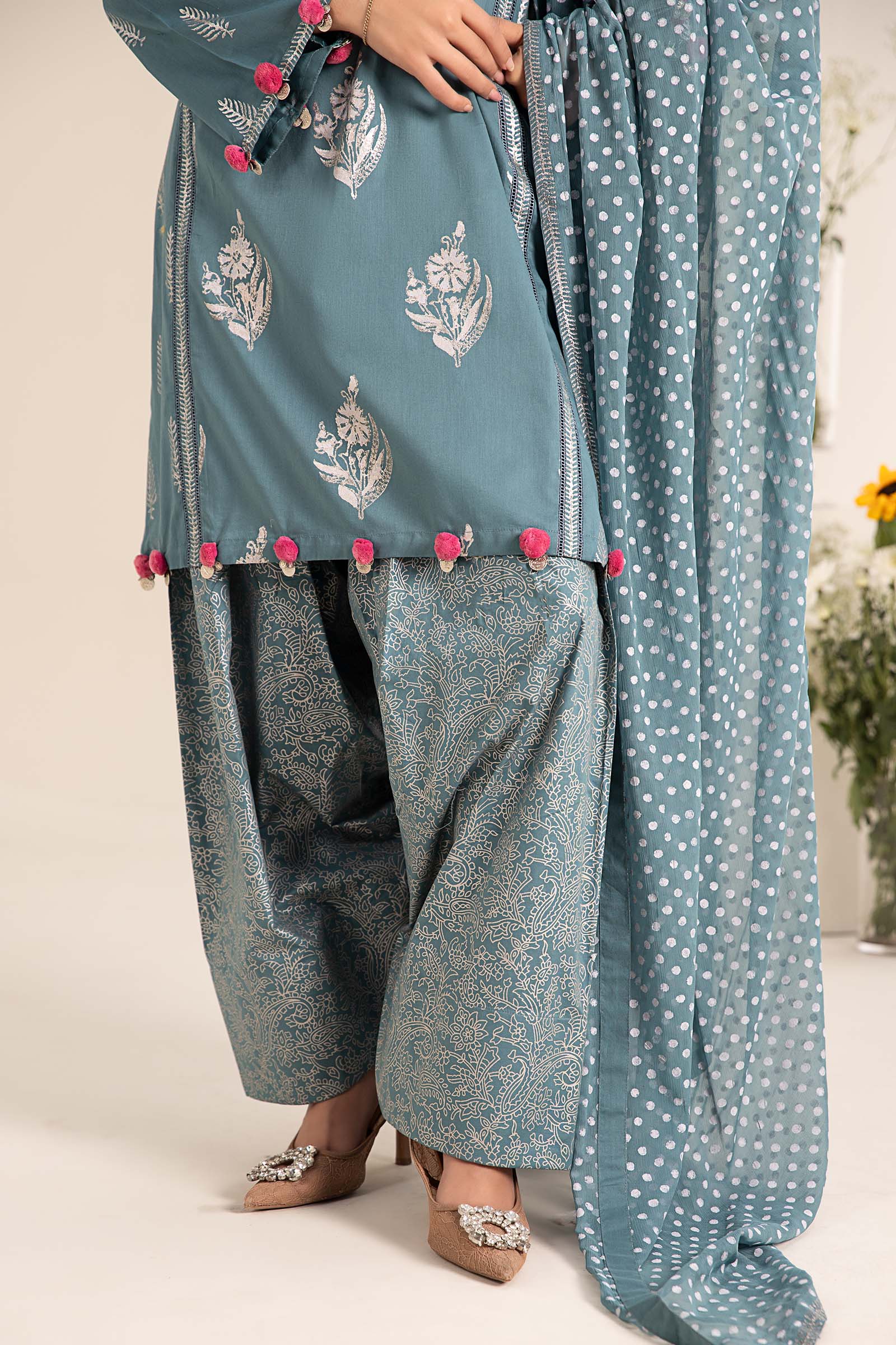 3 Piece Printed Lawn Suit