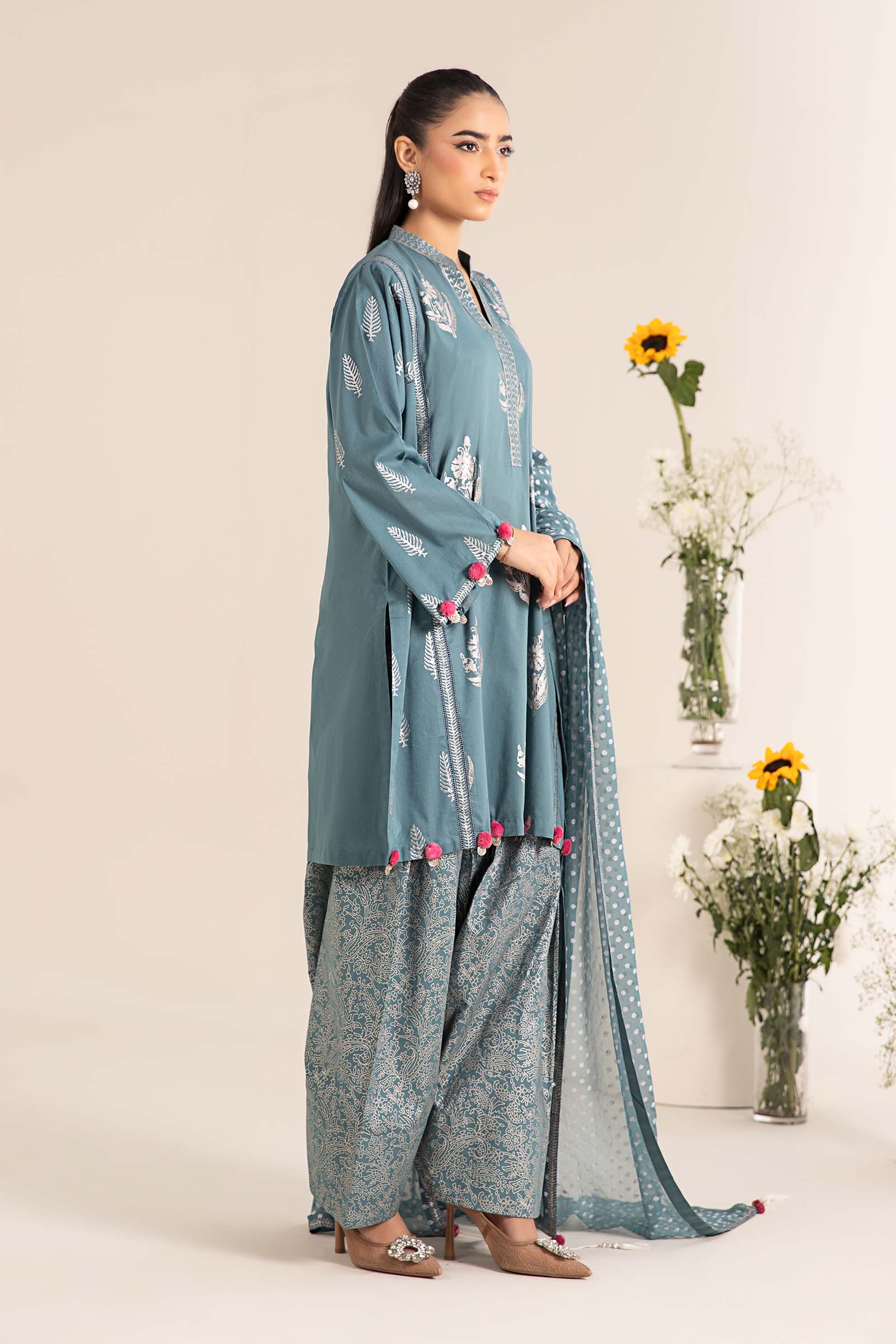 3 Piece Printed Lawn Suit