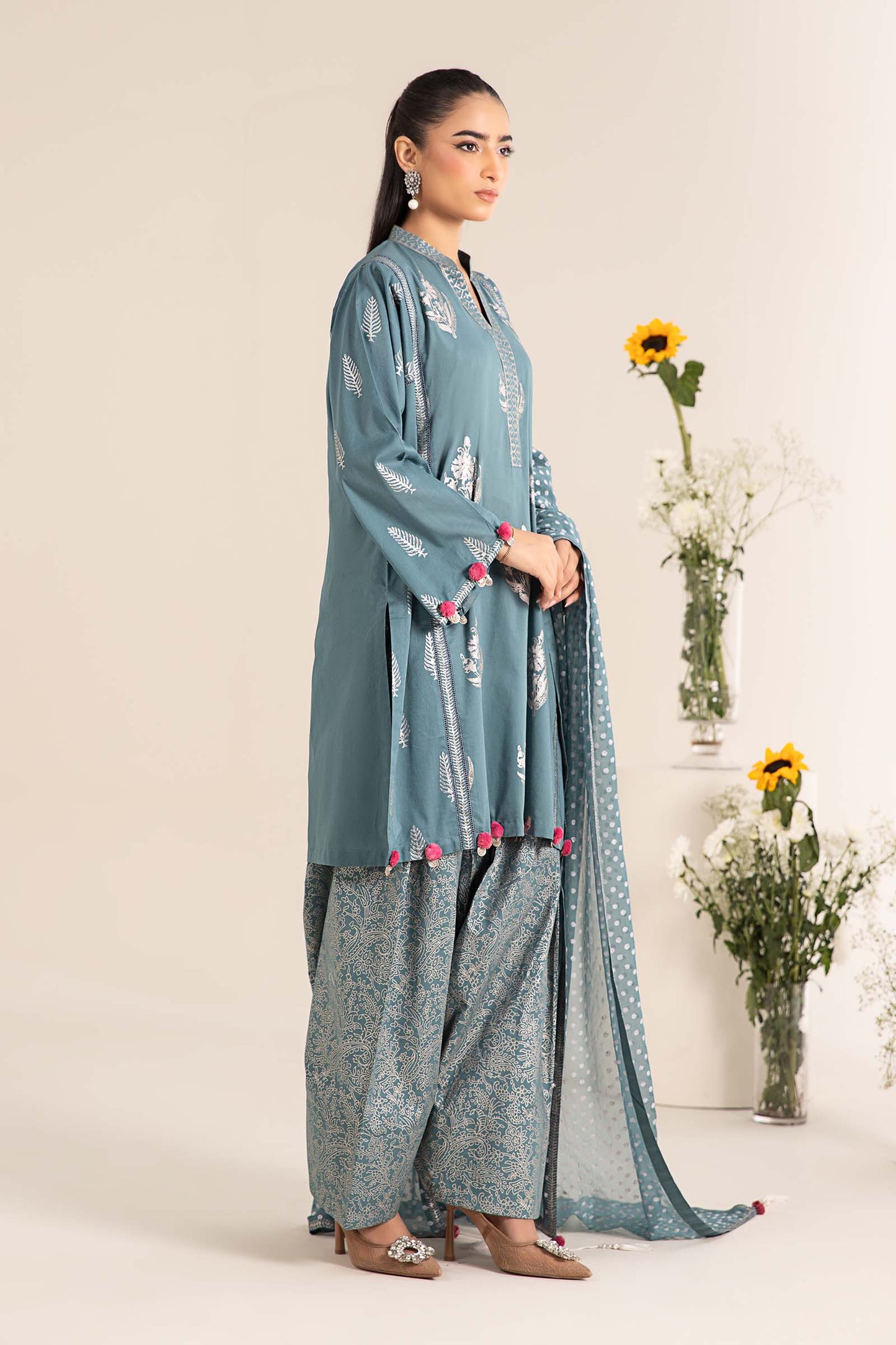 3 Piece Printed Lawn Suit
